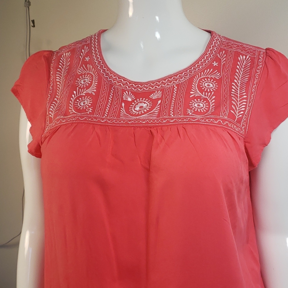 Faded glory peach top